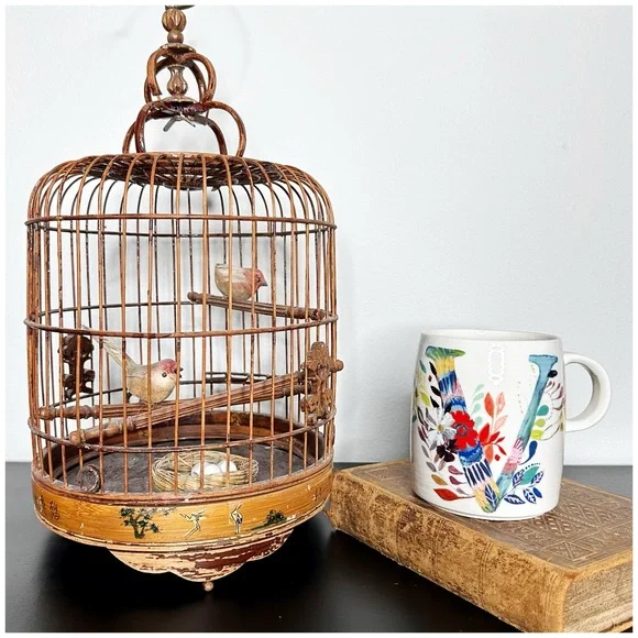 Anthro “Petal Palette Monogram Mug” - Picture 6 of 14